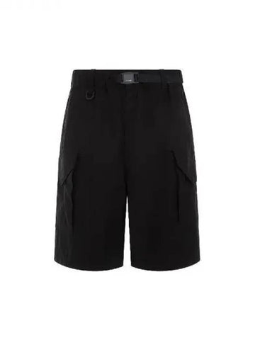 Y 3 Belted Cargo Bermuda Shorts 270931 - Y-3 - BALAAN 1