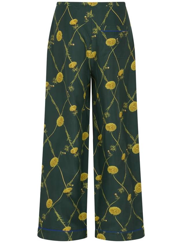 Dandelion floral print flare pants 8082994 - BURBERRY - BALAAN 3