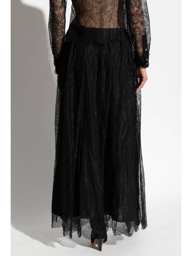 Ulla Johnson Lace Skirt Amelie, Women's, Black - ULLA JOHNSON - BALAAN 4