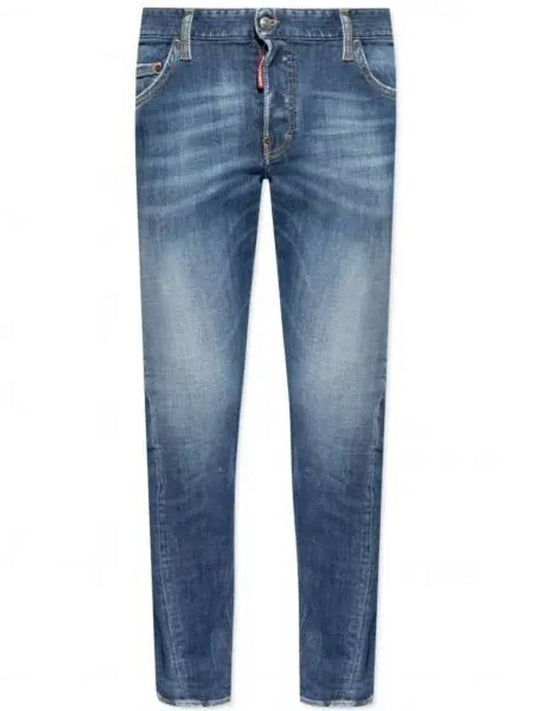 Sexy Twist Skinny Jeans Blue - DSQUARED2 - BALAAN 2