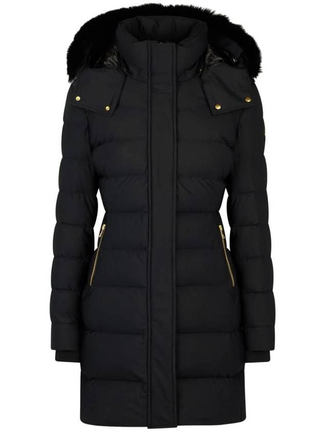 Gold Series Watershed Shearling Parka Black - MOOSE KNUCKLES - BALAAN 1