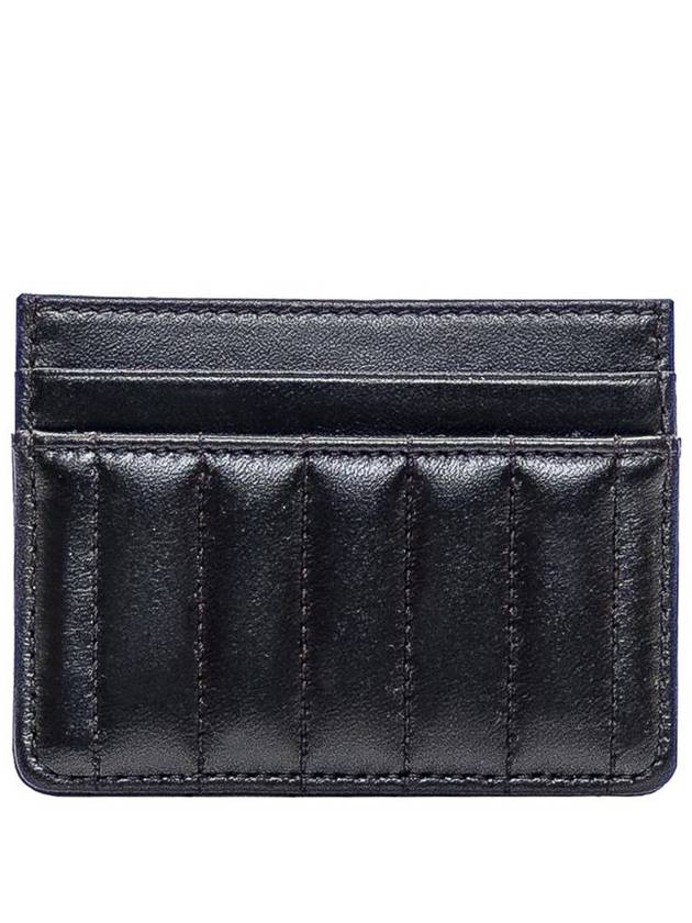 Lola Quilted Card Wallet Black - BURBERRY - BALAAN 3