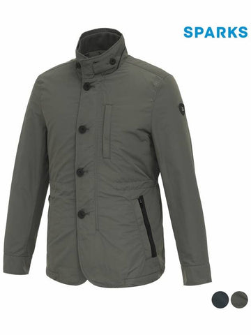 Men s lining detachable button jacket SL3MJK001 - SPARKS - BALAAN 1