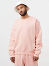 NRG Solo Swoosh Crew Neck Fleece Sweatshirt Pink - NIKE - BALAAN 4