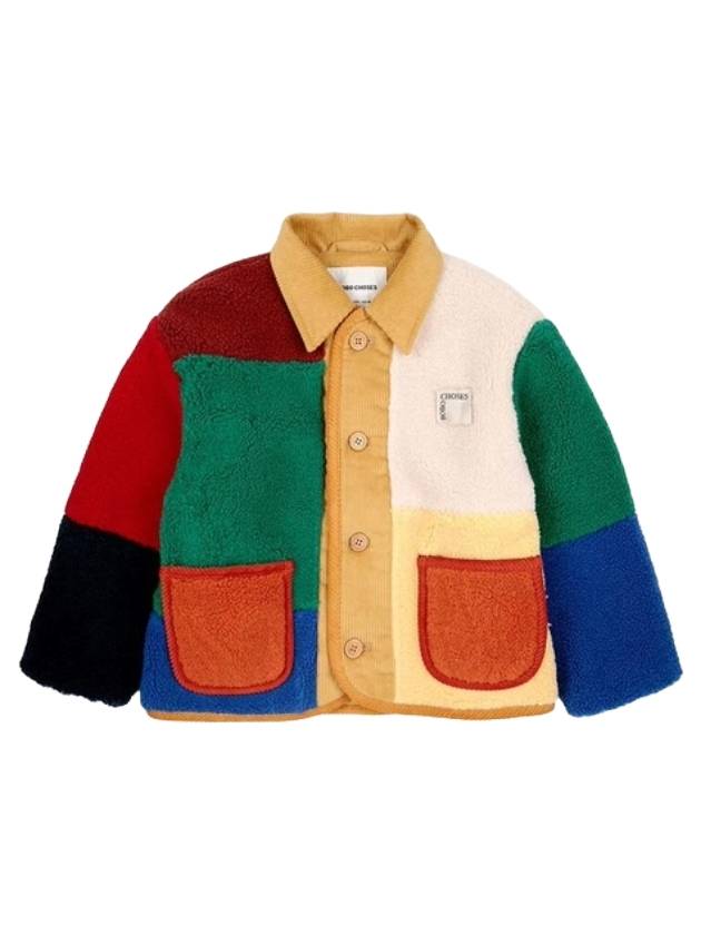 Color Block Sheepskin Jacket - BOBO CHOSES - BALAAN 1