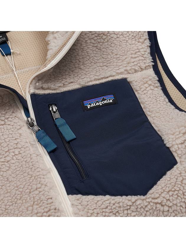 Classic Retro-X Fleece Vest Natural - PATAGONIA - BALAAN 10