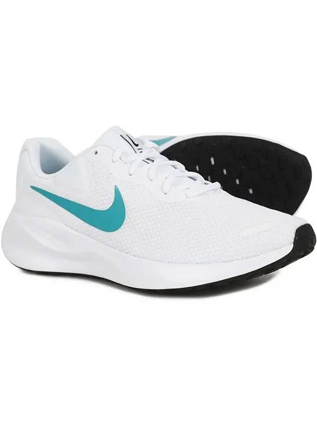 Revolution 7 M White Pure Platinum Dusty Cactus FB2207 103 - NIKE - BALAAN 3