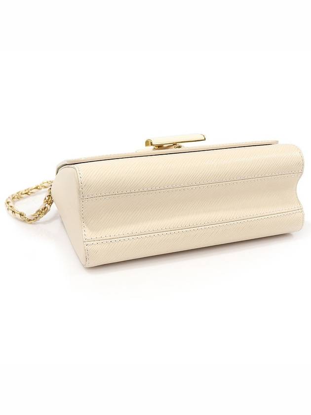 M57559 Quartz White Epi Leather Gold Chain Twist MM Shoulder Bag - LOUIS VUITTON - BALAAN 4