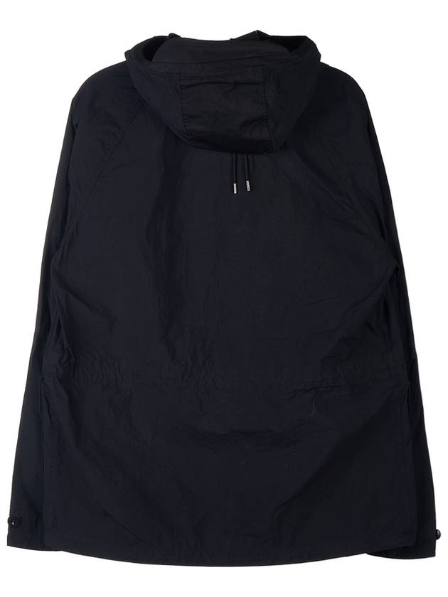 Mid-Layer Hooded Jacket Black - TEN C - BALAAN 3