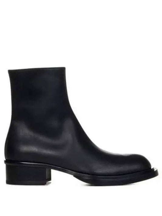 Allen Sanders McQueen 750383 WIDY0 1000 Cuban Stack Boots 928853 - ALEXANDER MCQUEEN - BALAAN 1