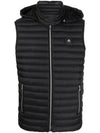 Nylon Air Down Vest Black - MOOSE KNUCKLES - BALAAN 1