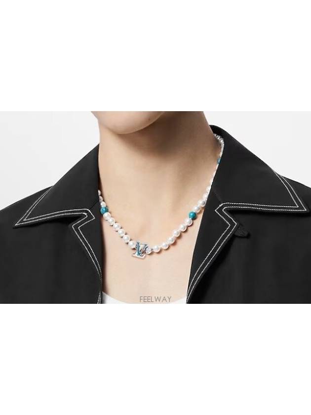 M02058 Turquoise Rodeo Necklace - LOUIS VUITTON - BALAAN 3