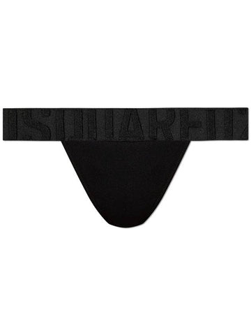 Dsquared2 Logo Thongs, Women's, Black - DSQUARED2 - BALAAN 1