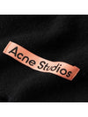 Logo Wool Fringe Scarf Black - ACNE STUDIOS - BALAAN 5