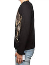 Twin Eagle Print Long Sleeve T-Shirt Black - NEIL BARRETT - BALAAN 4