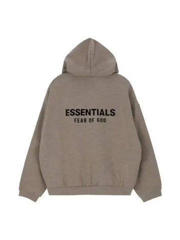 FEAR OF GOD ESSENTIALS Essential Fleece Hoodie Heather Gray - FEAR OF GOD ESSENTIALS - BALAAN 1