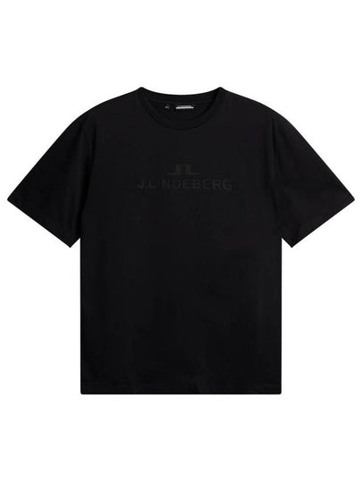 Alpha Short Sleeve T-Shirt Black - J.LINDEBERG - BALAAN 2