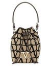 Toile Iconographe Bucket Bag Beige - VALENTINO - BALAAN 2