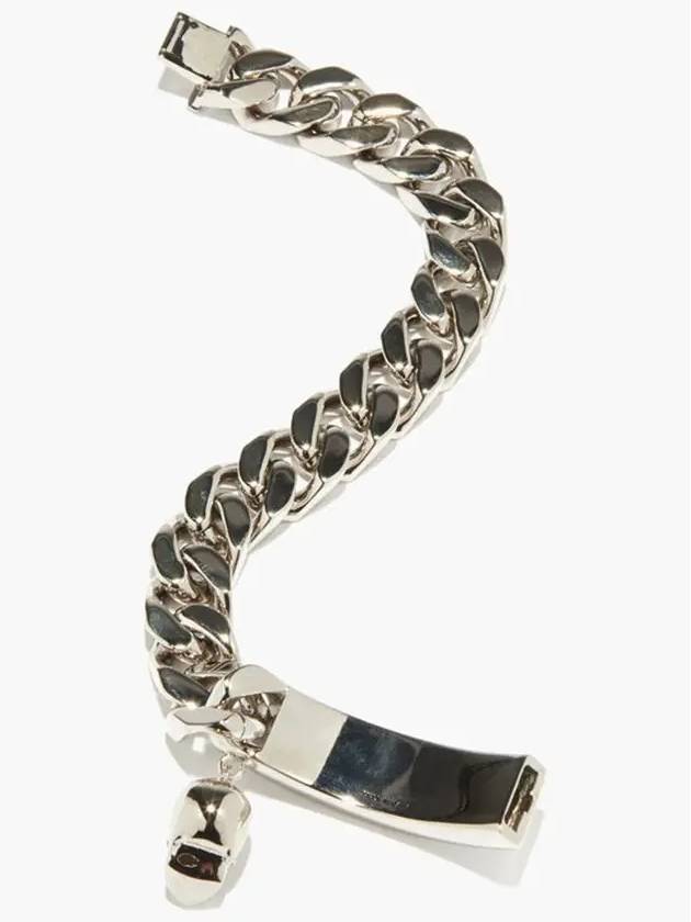 Identity Chain Bracelet Silver - ALEXANDER MCQUEEN - BALAAN 3