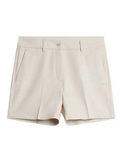 Women's Gwen Stretch Shorts Beige - J.LINDEBERG - BALAAN 2