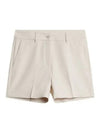 Women's Gwen Stretch Shorts Beige - J.LINDEBERG - BALAAN 2