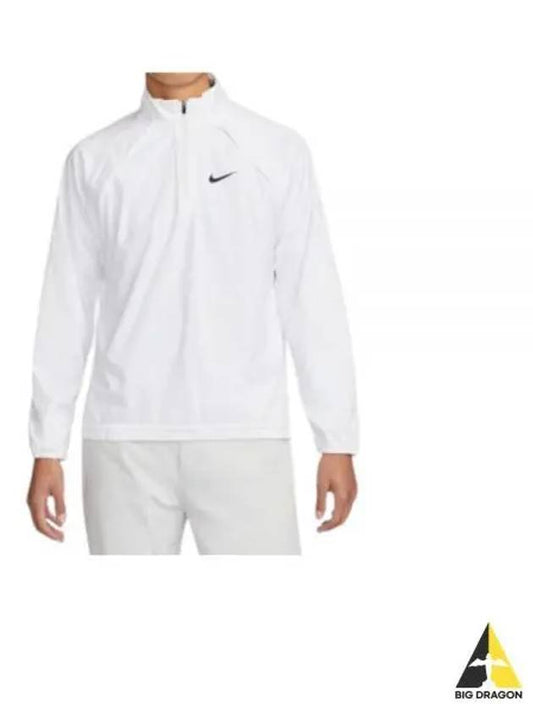 Golf Repel Tour Half Zip Jacket White - NIKE - BALAAN 2