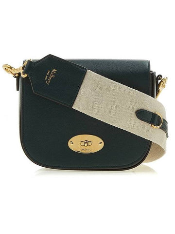 Small Darley Satchel Silky Calf Shoulder Bag Green - MULBERRY - BALAAN 1