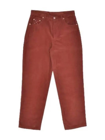 Corduroy Pants Fired Brick - POP TRADING COMPANY - BALAAN 1