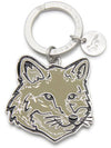 Metal Fox Key Ring Green - MAISON KITSUNE - BALAAN 1