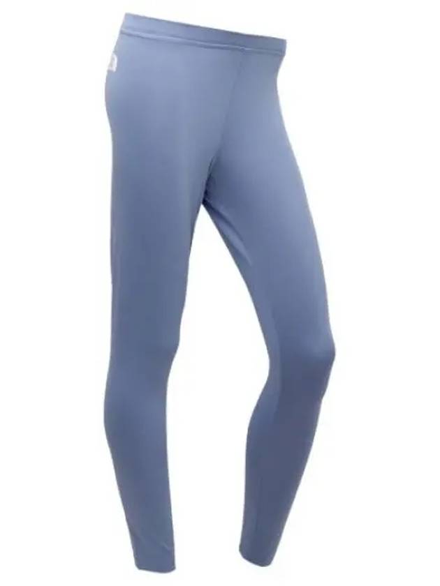 Women's Zumu Logo Print Leggings Folk Blue - THE NORTH FACE - BALAAN 2