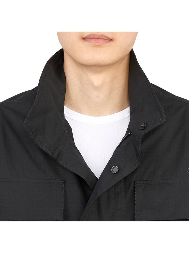 Diag print jacket black - OFF WHITE - BALAAN 9