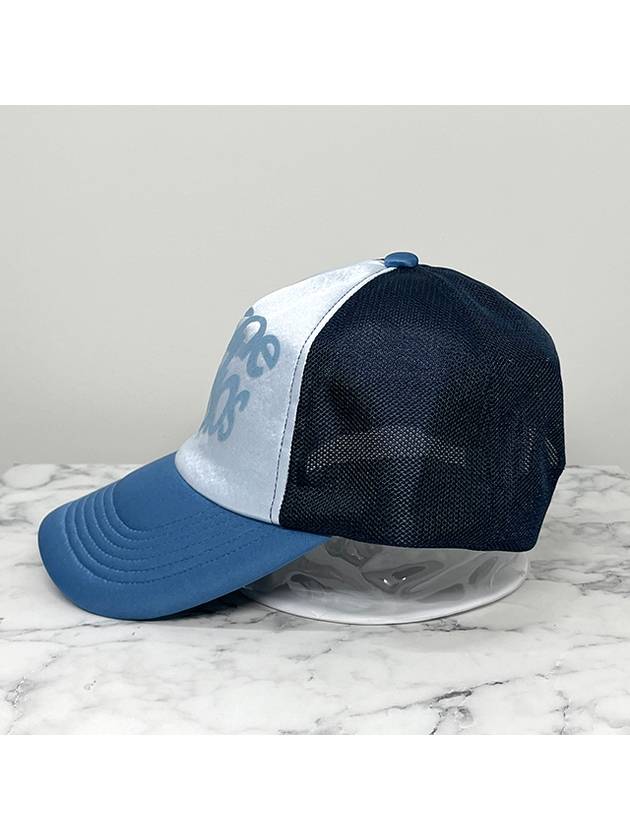 Logo Mesh Bucket Hat Blue - ACNE STUDIOS - BALAAN 4