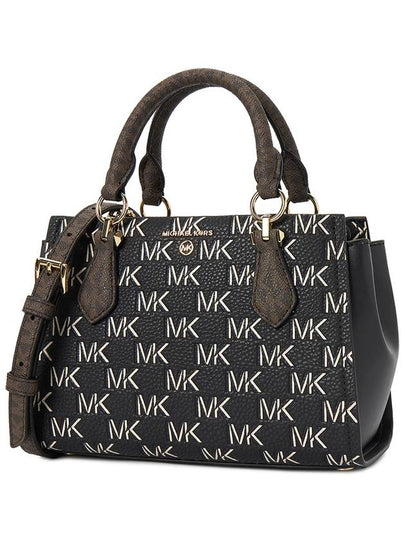 Marilyn Cross Bag 32F3G6AC1L BROWN BLK - MICHAEL KORS - BALAAN 2