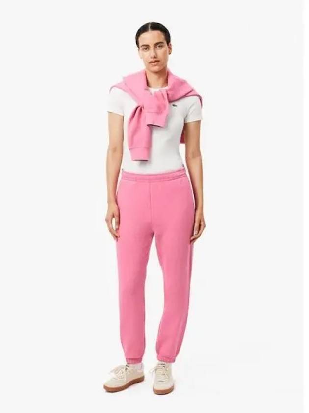 Women s Double Face Pique Track Pants Trousers F7077 54N 2R3 Domestic Product GQ2N24090541936 - LACOSTE - BALAAN 1