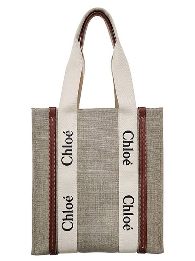 Woody Tote Bag Beige - CHLOE - BALAAN 4