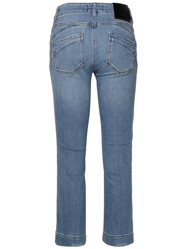 Sportmax Light Blue Cotton Jeans - MAX MARA SPORTMAX - BALAAN 3