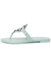 metal mirror soft sandals - TORY BURCH - BALAAN.