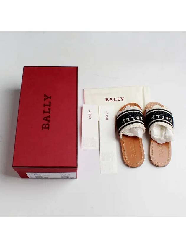 Bianca Slippers Black - BALLY - BALAAN 7