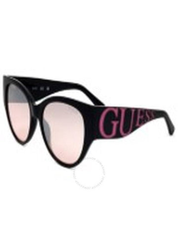 Guess Factory Pink Cat Eye Ladies Sunglasses GF6118 01U 55 - GUESS - BALAAN 1