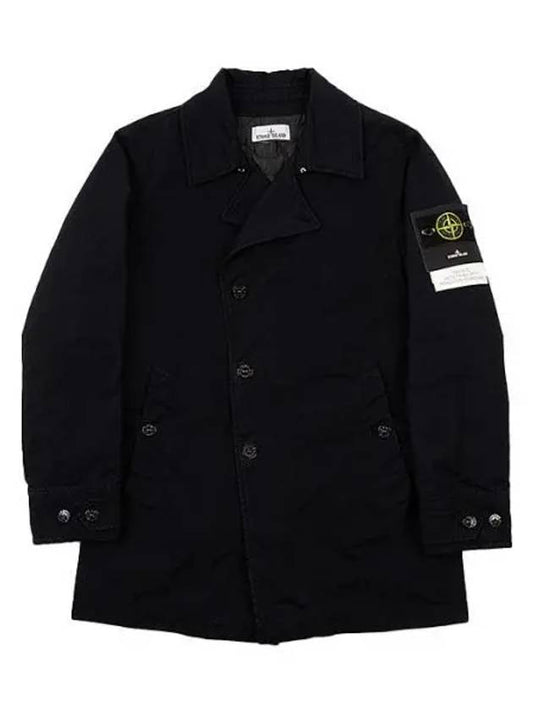 David TC Logo Patch Jacket Navy - STONE ISLAND - BALAAN 2