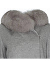 Studio 3 Mango Wool Hooded Single Coat Grey - MAX MARA - BALAAN 4