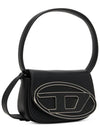 1DR Nappa Leather Shoulder Bag Black - DIESEL - BALAAN 3