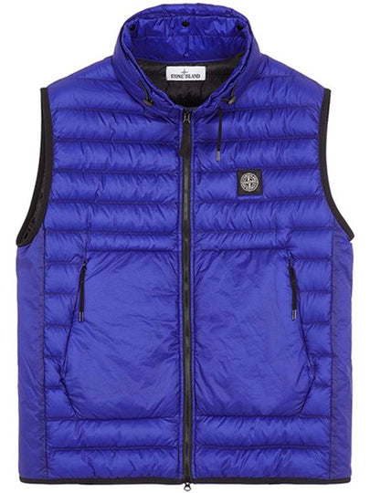 Wappen Patch Ripstone Nylon Padding Vest Ultramarine - STONE ISLAND - BALAAN 2