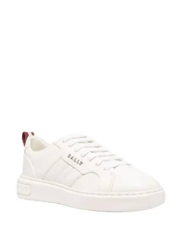 Women's New Maxim Leather  Low Top Sneakers White WK0050 NA003 U001 - BALLY - BALAAN 2