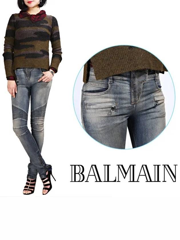 Women's Biker Jungcheongjin 5357 158N C3011 - BALMAIN - BALAAN 2