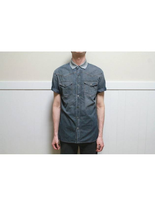 men denim shirt - JOHN GALLIANO - BALAAN 1