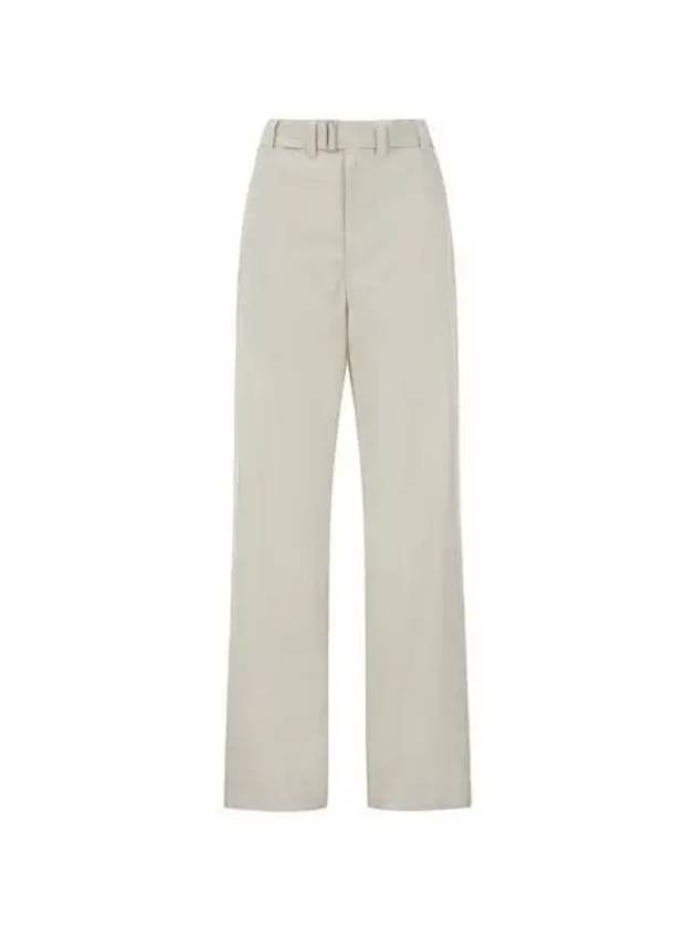 Pants Women s Soft Belted Beige - LEMAIRE - BALAAN 1