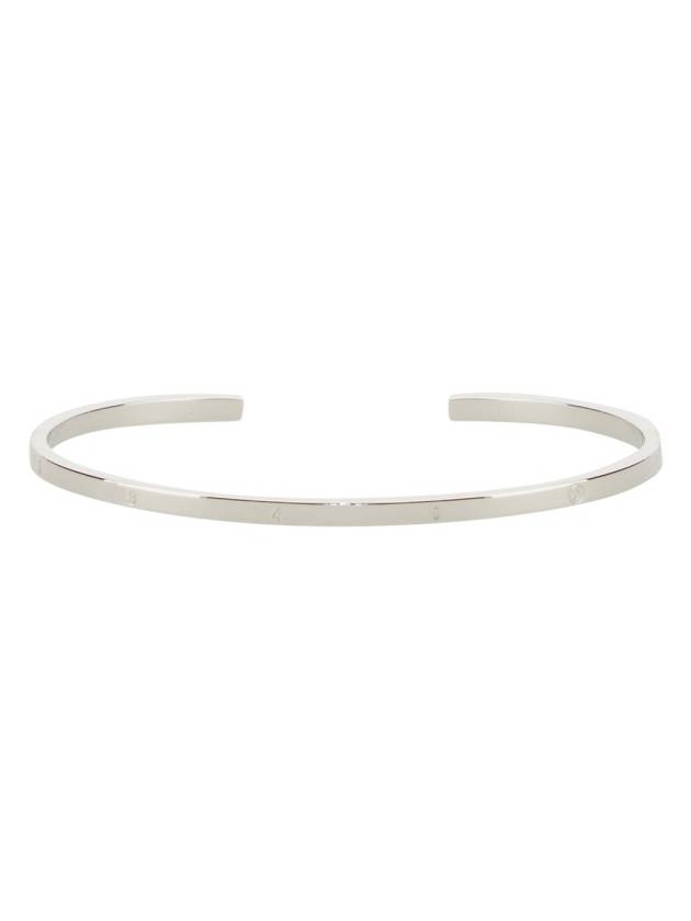 Numeric Minimal Signature Bracelet Silver - MAISON MARGIELA - BALAAN 5