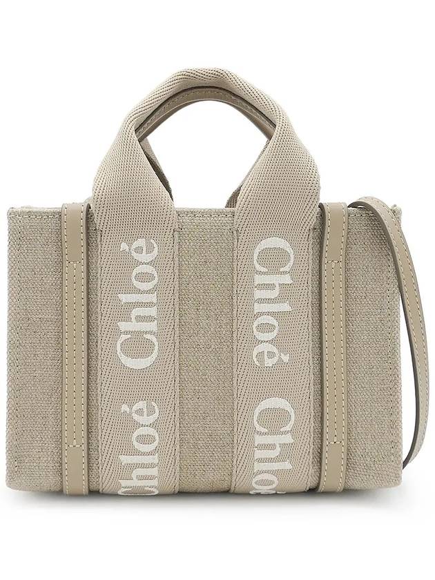 Woody Mini Tote Bag Beige - CHLOE - BALAAN 2