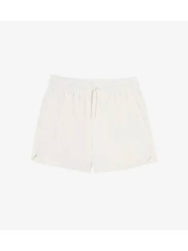 Women s Woven Set up Shorts Cream - LACOSTE - BALAAN 1